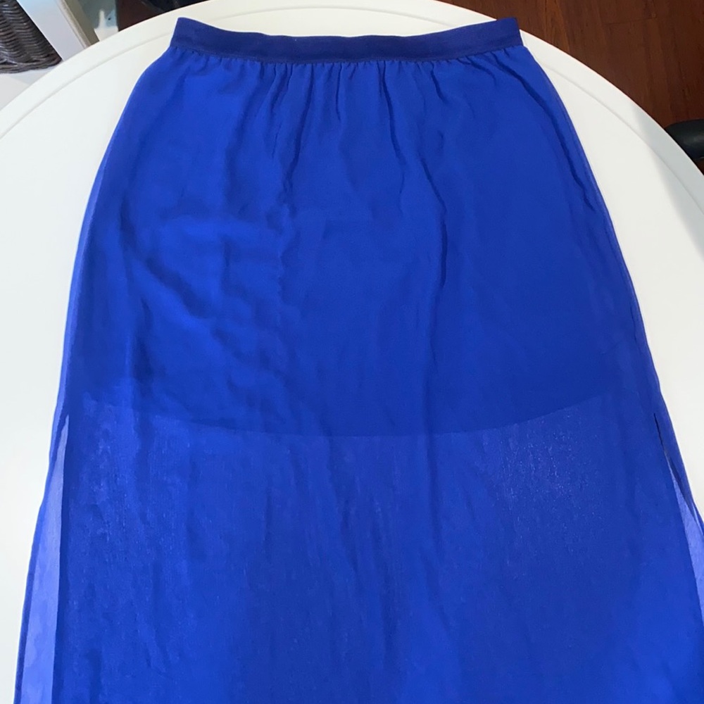 Blue Skirt